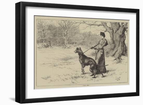 Ware Deer!-S.t. Dadd-Framed Premium Giclee Print