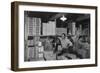 Warehouse, M. Ogi, Manager; S. Sugimoto, Manager of Co-Op; Bunkichi Hayashi-Ansel Adams-Framed Art Print