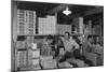 Warehouse, M. Ogi, Manager; S. Sugimoto, Manager of Co-Op; Bunkichi Hayashi-Ansel Adams-Mounted Art Print