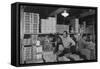 Warehouse, M. Ogi, Manager; S. Sugimoto, Manager of Co-Op; Bunkichi Hayashi-Ansel Adams-Framed Stretched Canvas