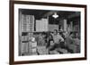 Warehouse, M. Ogi, Manager; S. Sugimoto, Manager of Co-Op; Bunkichi Hayashi-Ansel Adams-Framed Art Print