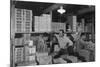 Warehouse, M. Ogi, Manager; S. Sugimoto, Manager of Co-Op; Bunkichi Hayashi-Ansel Adams-Mounted Art Print