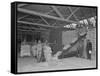 Warehouse Scene, Circa 1920s-Marvin Boland-Framed Stretched Canvas