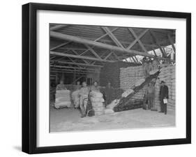 Warehouse Scene, Circa 1920s-Marvin Boland-Framed Giclee Print