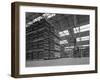 Warehouse Scene with Forklift Truck, Spillers Foods, Gainsborough, Lincolnshire, 1961-Michael Walters-Framed Photographic Print