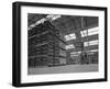 Warehouse Scene with Forklift Truck, Spillers Foods, Gainsborough, Lincolnshire, 1961-Michael Walters-Framed Photographic Print