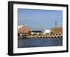 Warehouses at the Port of Pensacola - Pensacola, Florida-Anthony Dezenzio-Framed Photographic Print