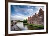 Warehouses Of Old Town Lubeck-George Oze-Framed Photographic Print