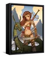 Wargirl-Harry Briggs-Framed Stretched Canvas