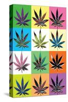 Warhol Weed-null-Stretched Canvas