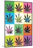 Warhol Weed-null-Mounted Art Print