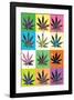 Warhol Weed-null-Framed Art Print