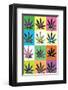 Warhol Weed-null-Framed Art Print