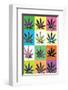 Warhol Weed-null-Framed Art Print