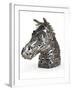 Warhorse (Metal, Spanners, Tools and Found Objects)-Lawrie Simonson-Framed Photographic Print