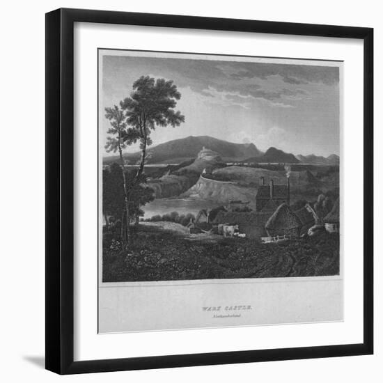 'Wark Castle, Northumberland', 1814-John Greig-Framed Giclee Print