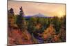 Warm Autumn Evening, Outside Hood River, Mount Hood, Oregon-Vincent James-Mounted Photographic Print