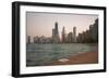 Warm Chicago-NjR Photos-Framed Giclee Print