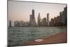 Warm Chicago-NjR Photos-Mounted Giclee Print