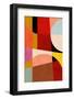 Warm Colors Bauhaus Geometry2-Ana Rut Bre-Framed Photographic Print