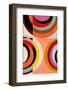 Warm Colors Bauhaus Geometry3-Ana Rut Bre-Framed Photographic Print