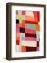 Warm Colors Bauhaus Geometry4-Ana Rut Bre-Framed Photographic Print