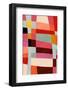 Warm Colors Bauhaus Geometry4-Ana Rut Bre-Framed Photographic Print