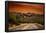 Warm Desert Sunset Scottsdale, Arizona-null-Framed Poster