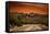 Warm Desert Sunset Scottsdale, Arizona-null-Framed Stretched Canvas