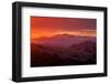 Warm Ethereal Sunrise Fog, East Bay Hills, Oakland, San Francisco-Vincent James-Framed Photographic Print