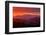 Warm Ethereal Sunrise Fog, East Bay Hills, Oakland, San Francisco-Vincent James-Framed Photographic Print