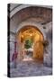 Warm Evening Light on Duomo Di San Rufino Assisi-Terry Eggers-Stretched Canvas