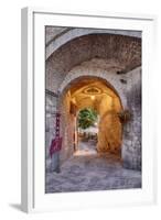 Warm Evening Light on Duomo Di San Rufino Assisi-Terry Eggers-Framed Photographic Print