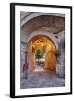 Warm Evening Light on Duomo Di San Rufino Assisi-Terry Eggers-Framed Photographic Print