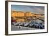 Warm Evening Sunlight Illuminating the Port of Saint Tropez, Var, Provence-Chris Hepburn-Framed Photographic Print