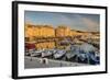 Warm Evening Sunlight Illuminating the Port of Saint Tropez, Var, Provence-Chris Hepburn-Framed Photographic Print