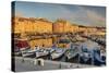 Warm Evening Sunlight Illuminating the Port of Saint Tropez, Var, Provence-Chris Hepburn-Stretched Canvas