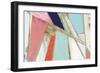 Warm Geometric I-PI Studio-Framed Art Print