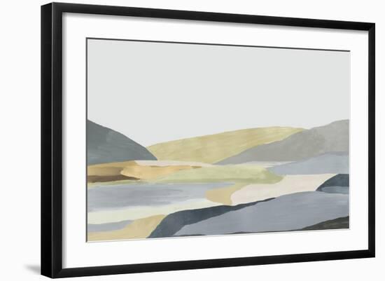 Warm Hills II-Tom Reeves-Framed Art Print