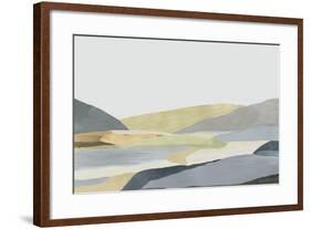 Warm Hills II-Tom Reeves-Framed Art Print