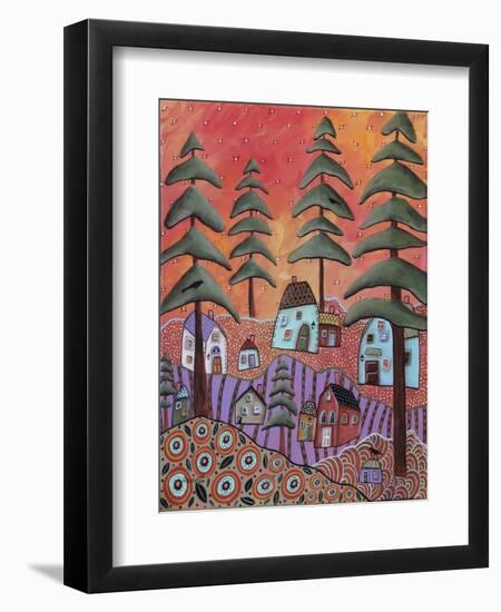 Warm Horizon 1-Karla Gerard-Framed Giclee Print