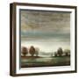 Warm Horizon-Pablo Rojero-Framed Art Print