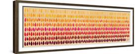 Warm Leaves - Pink and Red-Dominique Vari-Framed Premium Giclee Print