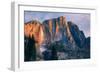 Warm Light and Chilly Yosemite Falls, Yosemite Valley-null-Framed Premium Photographic Print