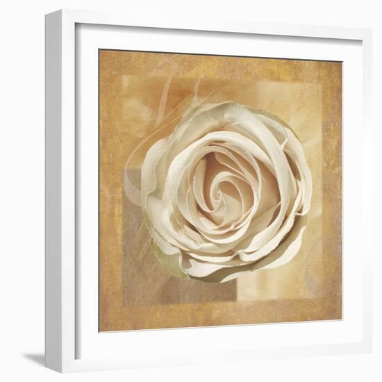 Warm Rose II-Lucy Meadows-Framed Giclee Print