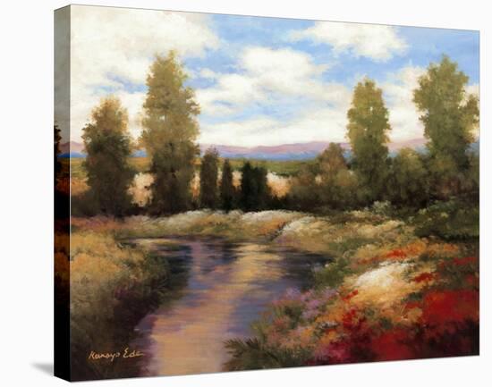 Warm Spring II-Kanayo Ede-Stretched Canvas