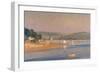 Warm Summer Evening, Cornwall, 1987-Trevor Chamberlain-Framed Giclee Print