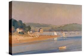 Warm Summer Evening, Cornwall, 1987-Trevor Chamberlain-Stretched Canvas