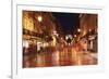 Warm Summer's Night on the Cobbled Rua Augusta-Stuart Forster-Framed Photographic Print