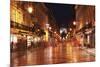 Warm Summer's Night on the Cobbled Rua Augusta-Stuart Forster-Mounted Photographic Print